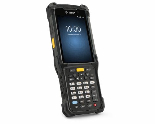 Scanner industrielle robuste Zebra en gros plan