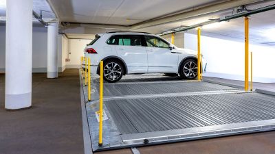 Plateforme coulissante 