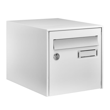 Boîte lettres une porte courriers colis