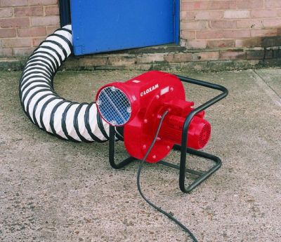 Ventilateur Extracteur 110 Mm 12V - Vitesse Réglable, 4000 Tr/min, Faible Bruit <39 DB - Pour Atelier, Cuisine, Fumoir, Camping-car