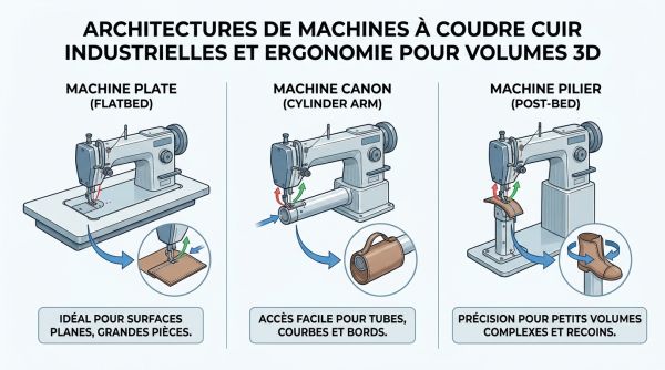 Machine à coudre cuir industrielle