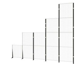 Cloison grillagée modulable