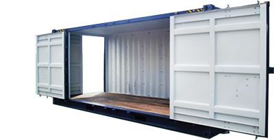 conteneur maritime open side 