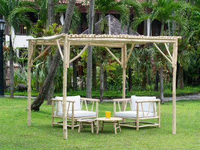 pergola en bois sur mesure