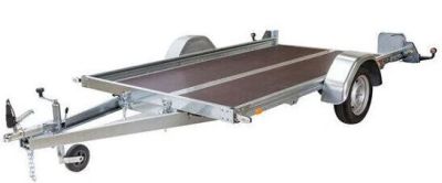 Remorque plateau basculant