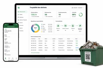 Interface de traçabilité des déchets