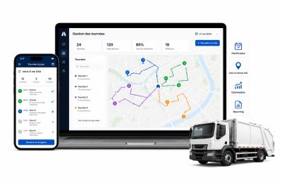 Logiciel de gestion des tournées déchets
