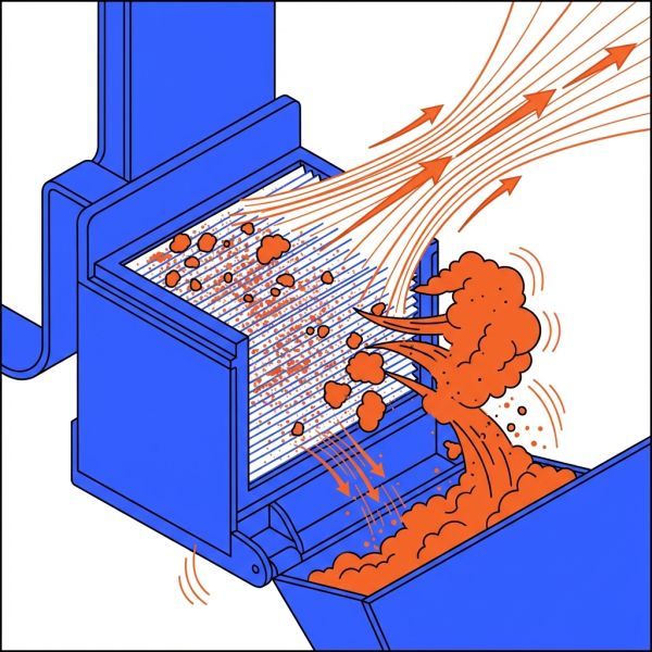 Filtre HEPA et décolmatage aspirateur isolant