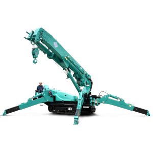 Mini-grue sur chenilles