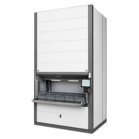 Machine de stockage verticale industrielle