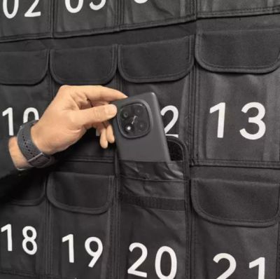 Panneau mural de pochettes anti-ondes