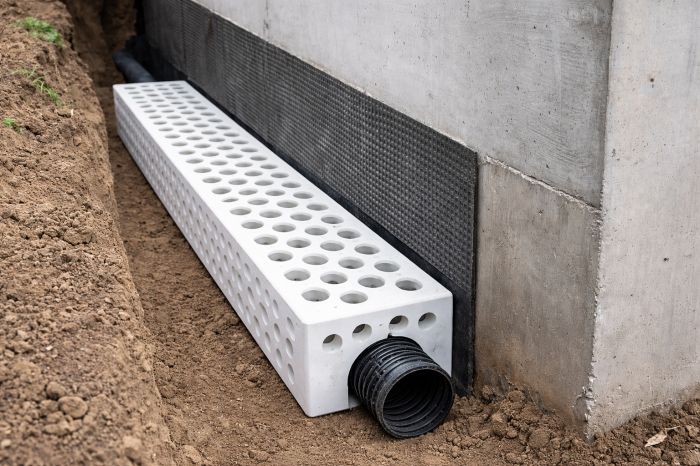 bloc de drainage périphérique