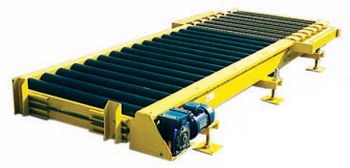 Convoyeur à rouleaux motorisés