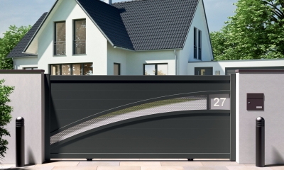 portail coulissant en aluminium