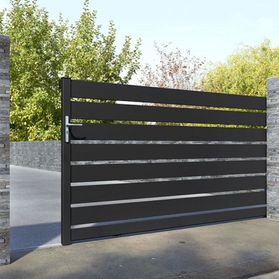 portails coulissants ajourés