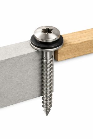 fixation pour clin bois et fibres-ciment