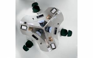 bureau call center en étoile