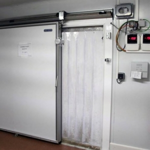 rideaux à lanières pour chambres froides