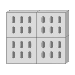 Illustration mur anti-bruit en béton