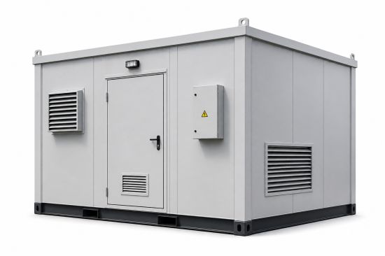 Abri modulaire industriel en studio