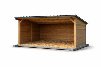 abri mobile pour chevaux