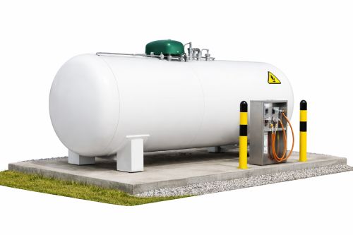 citerne à gaz de stockage fixe
