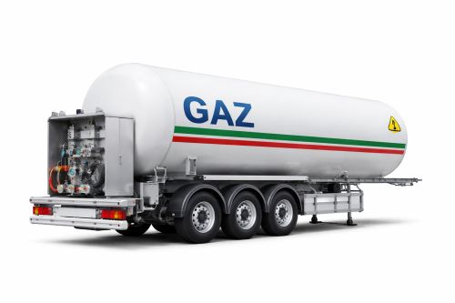 Citerne à gaz mobile