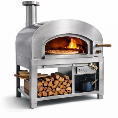  Four à pizza professionnel à bois