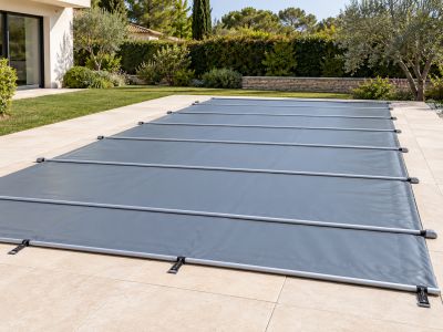 bâche à barre pour piscine