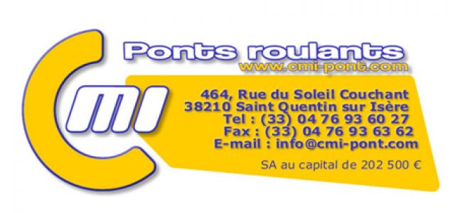 CMI Ponts Roulants
