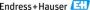 ENDRESS+HAUSER sur Hellopro.fr