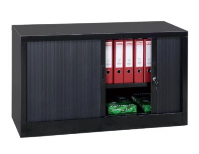 bureau d’une armoire à rideau
