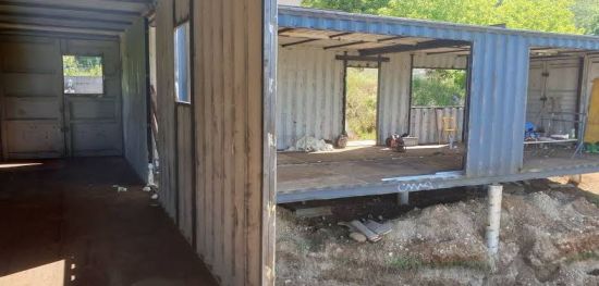 Isolation maison container