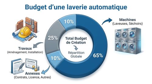 Budget d'une laverie automatique