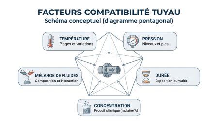 Facteurs compatibilité tuyau