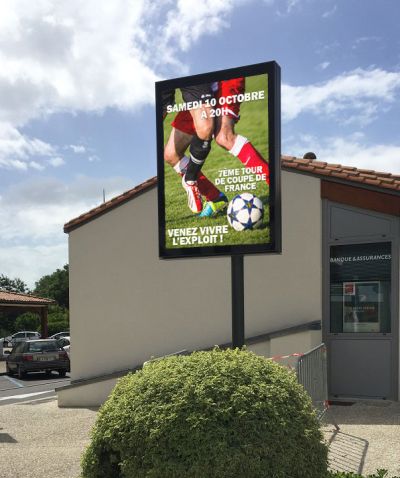 panneau d’affichage dynamique extérieu
