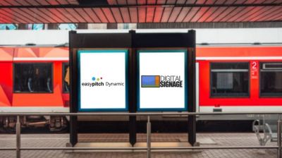 panneaux d’affichage dynamique en gare