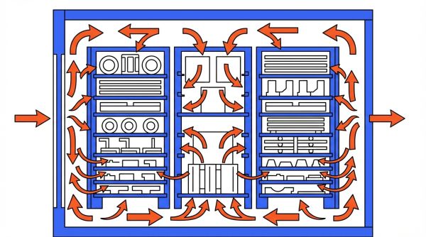 Marges circulation air volume utile étuve