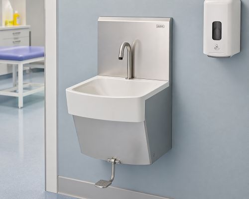 Station de lavage clinique moderne