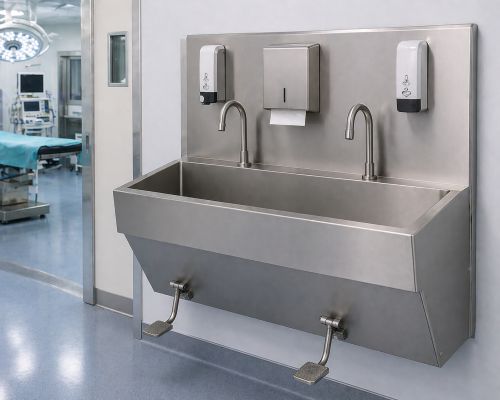 Station de lavage stérile et moderne