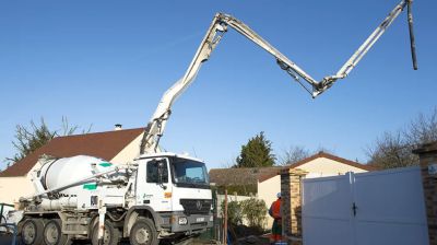 camion pompes à béton