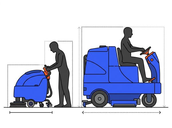 Comparatif autolaveuse accompagnée autoportée