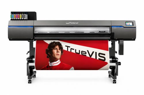 Imprimante Roland TrueVIS avec impression