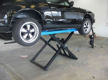 Pont élévateur à ciseaux vérins