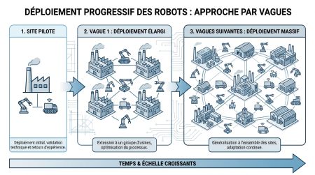 Processus déploiement robots