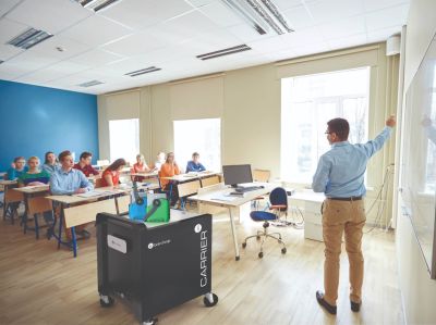 classe mobile pour établissement éducatif