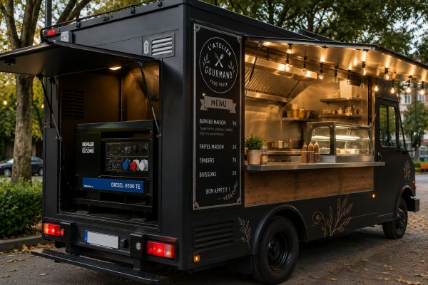 groupe electrogene food truck