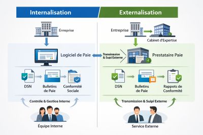 Top 5 des cabinets d'internalisation de la paie