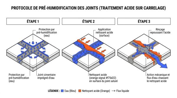 Protection des joints au nettoyage acide