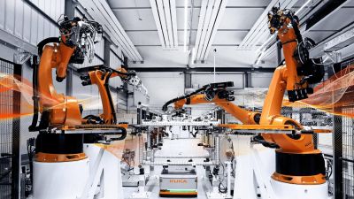 Utilisation d'un robot articulé industriel Utilisation d'un robot articulé industriel